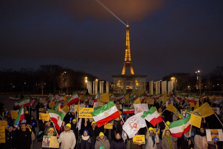 Photo of Paris protest
