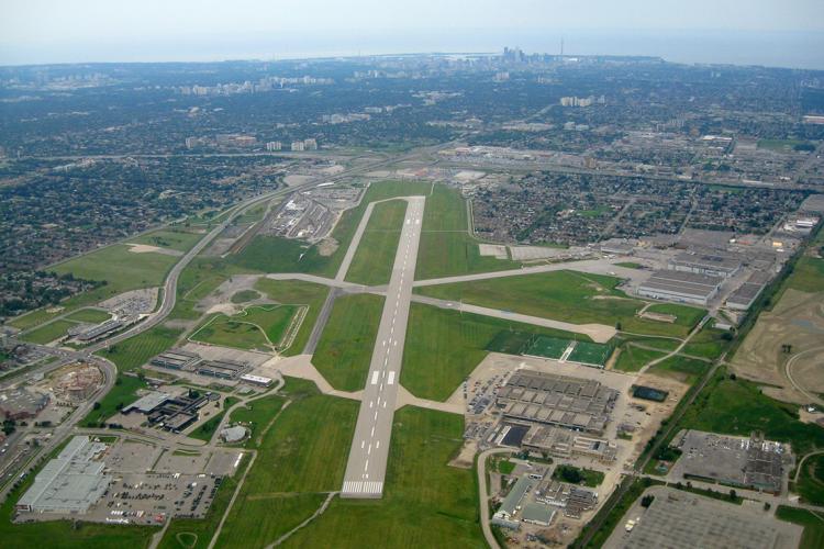 Aerial photo of Downsview Airport