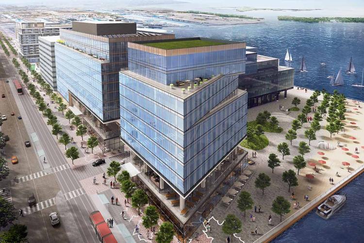 Rendering of Waterfront Innovation Centre