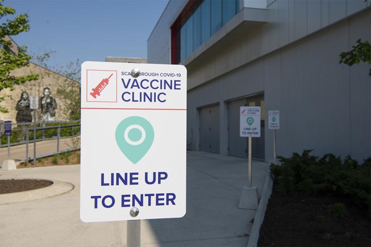 A pop-up vaccine clinic