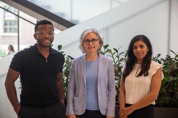 Oreoluwa Kolade, Julie Audet and Sowmya Viswanatha