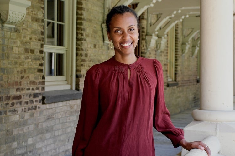 Assistant Professor Nisrin Elamin (photo by Diana Tyszko)