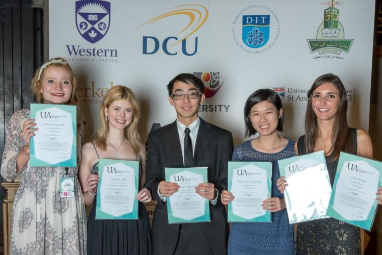 Photo of Undergraduate Awards recipients