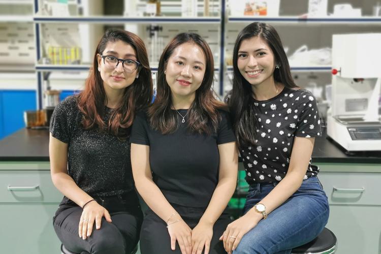 Photo of Kritika Tyagi, Chang Dong and Nuha Siddiqui