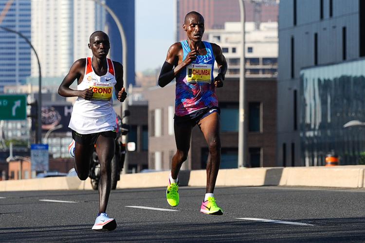 photo of marathon runners
