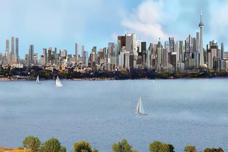 Photo of Toronto skyline in 50 years