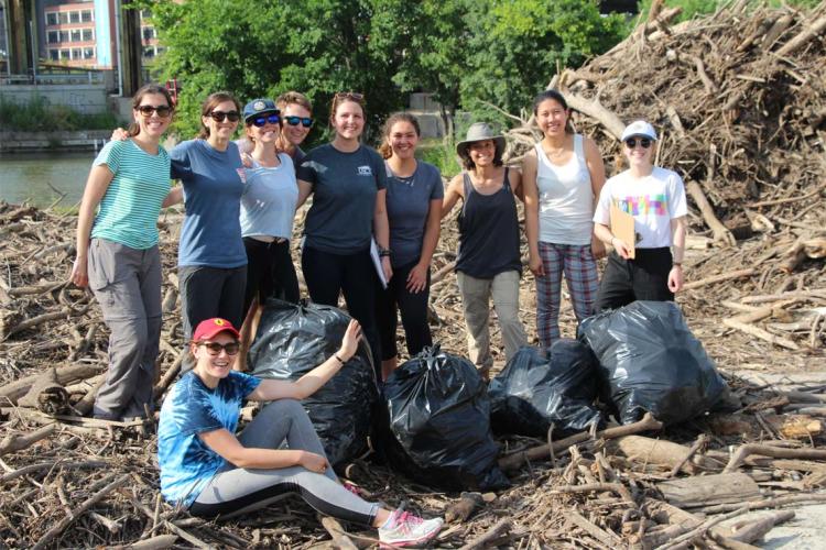 Photo of the U of T Trash Team