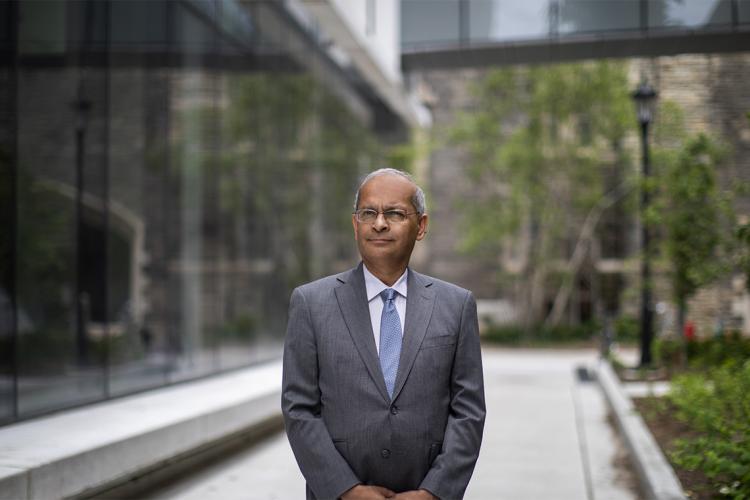 A portrait of Vivek Goel