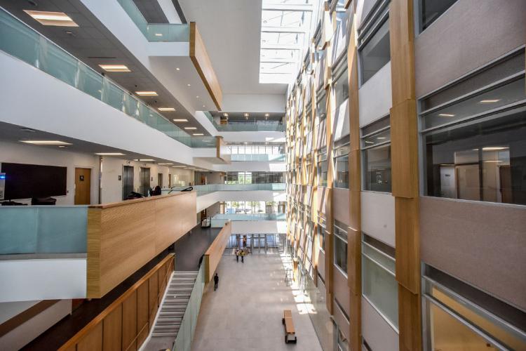 a photo inside a building at U of T Scarborough