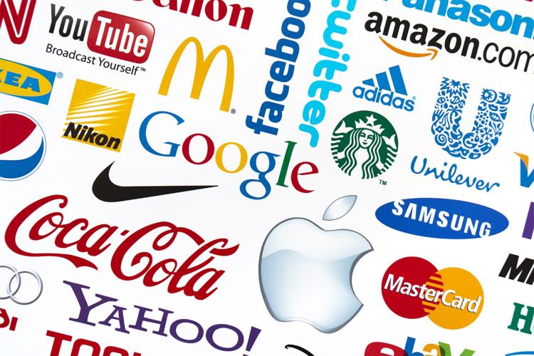 collage of corporate logos