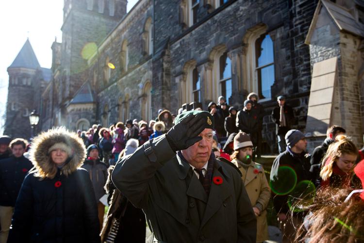 Photo of Rembrance Day ceremony