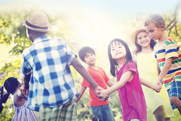 Photo of children playing