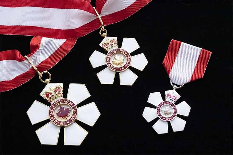 Grouping of the various Governor General medals