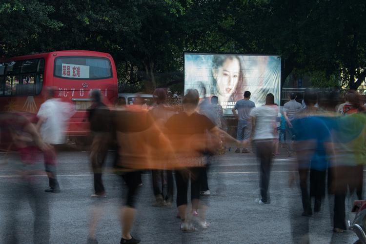 Mobile cinema in China