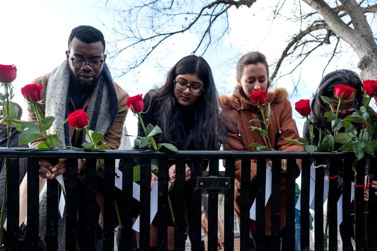 Photo of rose ceremony