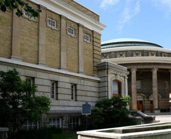 The Faculty of Applied Science and Engineering building.