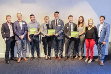 Photo of 2019 Sustainability Innovation Prize winners