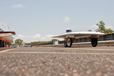 Photo of Blue Sky Solar Racing Team's car