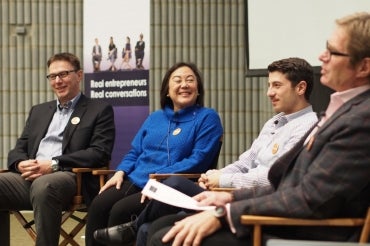 Photo of Entrepreneurship 100 panel