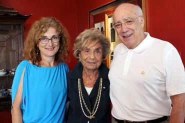 photo of Rose Wolfe with Doris Bergen and Michael Marrus