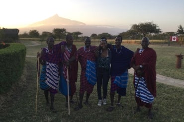 Photo of Queen Elizabeth Scholar Tumaini Shoo