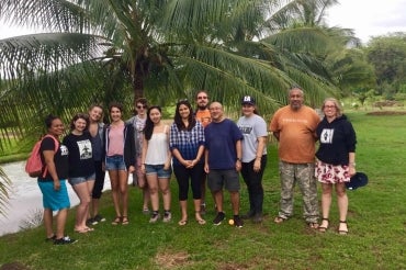 photo of students in Hawaii