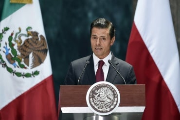 photo of Mexican president