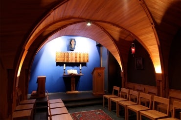 photo of St. Catherine's chapel at Massey College