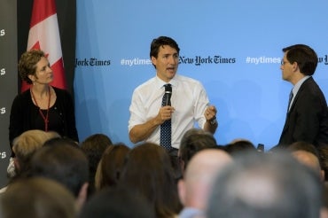 photo of Trudeau