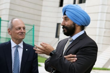 photo of Gertler and Bains