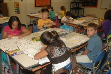 Picture of kids at school