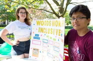 Quad Carnival as part of Queer Orientation week at U of T