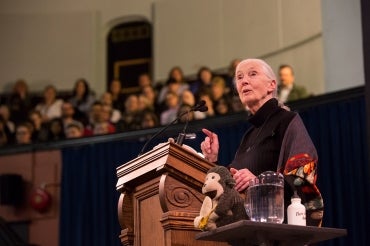 Photo of Jane Goodall