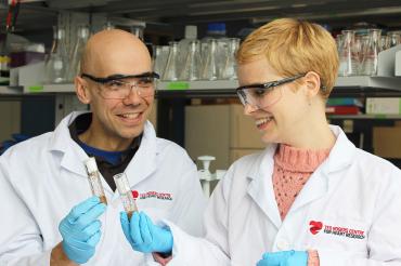 Photo of Rodrigo Fernandez-Gonzalez and Teresa Zulueta-Coarasa