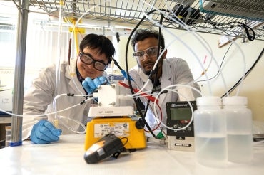 Photo of Cao-Thang Dinh and Md Golam Kibria