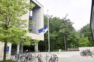 Flag at half-mast