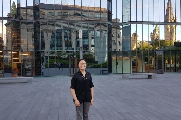 Photo of Haeyeon Lee at Bank of Canada