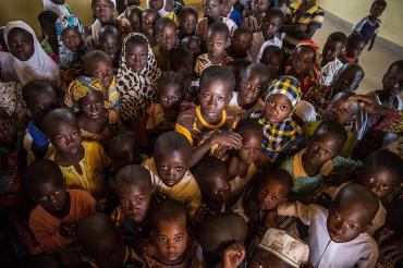 Photo of children in Ghana