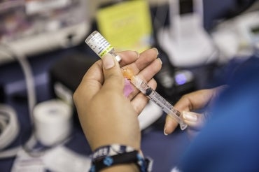 Photo of HPV vaccine