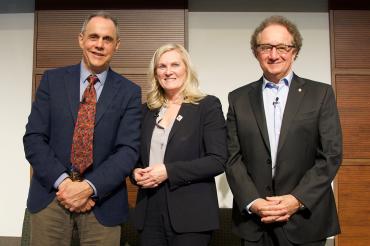 Photo of Keith Neuman, Rhonda Lenton and Robert Brym