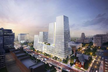 Rendering of Schwartz Reisman Innovation Campus