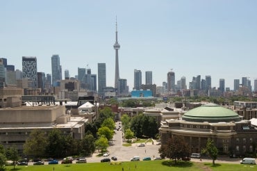 Photo of U of T in the city