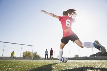 Photo of female athlete