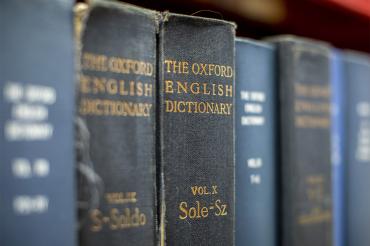 Photo of Oxford English Dictionary