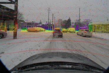 Autonomous vehicle lidar frame