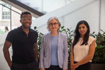 Oreoluwa Kolade, Julie Audet and Sowmya Viswanatha