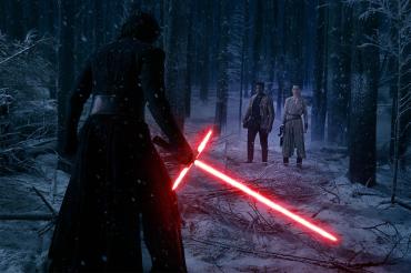 Screen shot from the Force Awakens