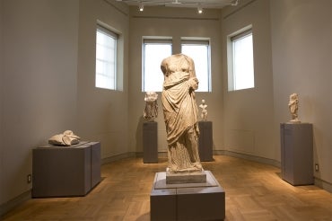 Statues in the Royal Ontario Museum