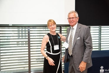 photo of Gillian Hawker and John Craig Eaton II