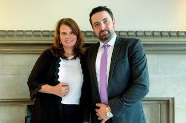 Julia Zarb and Khaled Almilaji